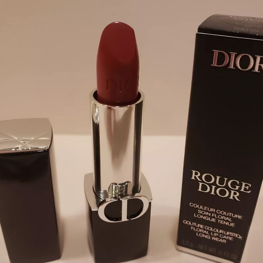 Dior Rouge Lipstick - Deep Burgundy